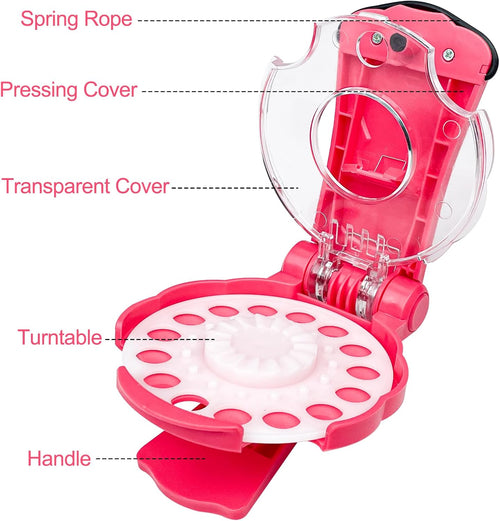 Hair Gem Stamper Kit – Instantly Add Sparkling Gems to Hair, Clothes & Accessories